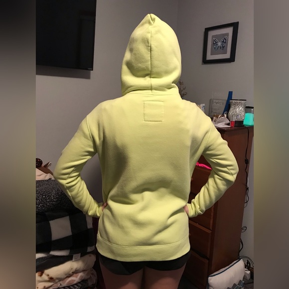 Hollister Tie Dye Logo Graphic Hoodie Sweatshirt, Size Medium - Picture 4 of 5